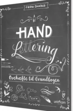 Hand Lettering Øvehæftet Til Grundbogen