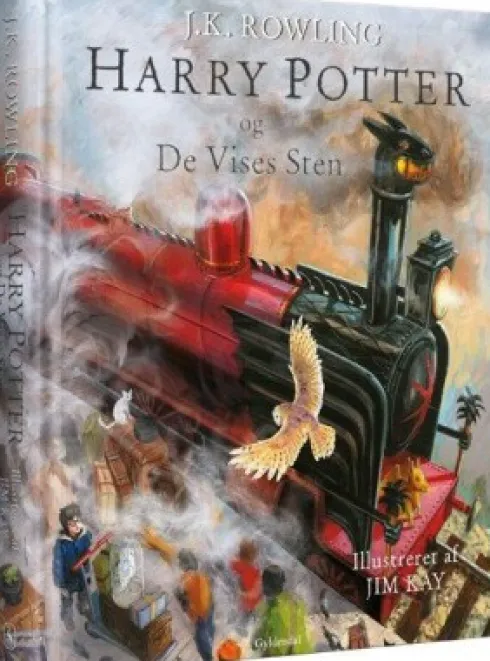 Harry Potter 1 - Illustreret Udgave - Og De Vises Sten