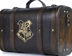 Harry Potter Kuffert Med Nøglering, Drikkedunk, Notesbog Og Blyanter