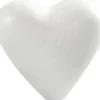 Hjerte - H 11 CM - Hvid - 25 Stk