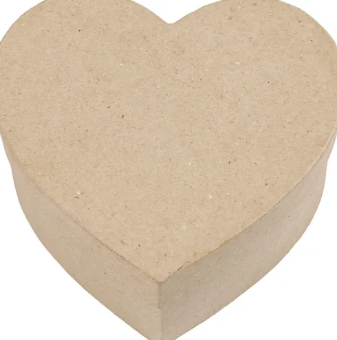 Hjerteæsker - H 5+6,5+7,5 CM - Ø 10+12,5+15 CM - 3 Stk