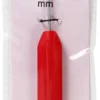 Hæklenål - Nr. 2 - L 13,3 CM - Rød