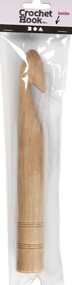 Hæklenål - Nr. 30 - L 23 CM - Træ