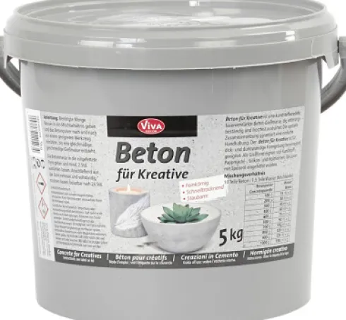 Hobbybeton - Grå - 5000 G