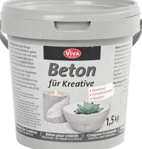 Hobbybeton - Grå - 1500 G