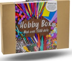 Hobby Box - Kreakasse Med Ca. 1200 Dele