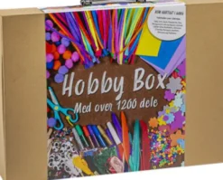 Hobby Box - Kreakasse Med Ca. 1200 Dele