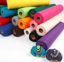 Hobbyfilt - B 45 CM - Tykkelse 1,5 MM - 180-200 G - Assorterede Farver - 20X5 M