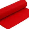 Hobbyfilt - B 45 CM - Tykkelse 1,5-2 MM - 180-200 G - Rød - 5 M