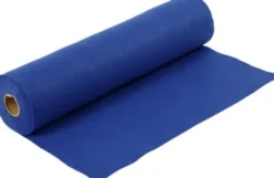 Hobbyfilt Rulle - B 45 CM - 1,5 MM - 180-200 G - Blå - 5 M