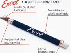 Hobbykniv - K18 Grip-On - Excel