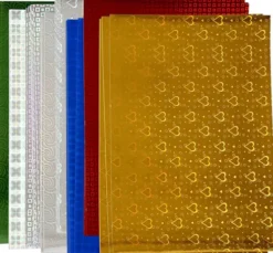 Holografipapir - A4 - 210X297 MM - 120 G - 8 Assorterede Ark