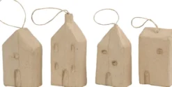 Huse - H 9,5-12 CM - L 5,5-6,5 CM - B 3 CM - 4 Stk