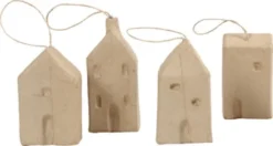 Huse - H 9,5-12 CM - L 5,5-6,5 CM - B 3 CM - 4 Stk