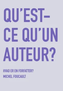 Hvad Er En Forfatter?
