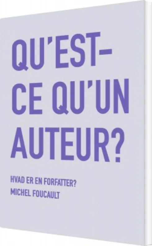Hvad Er En Forfatter?