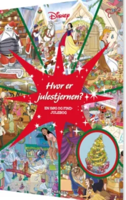 Hvor Er Julestjernen? En Søg Og Find-Julebog