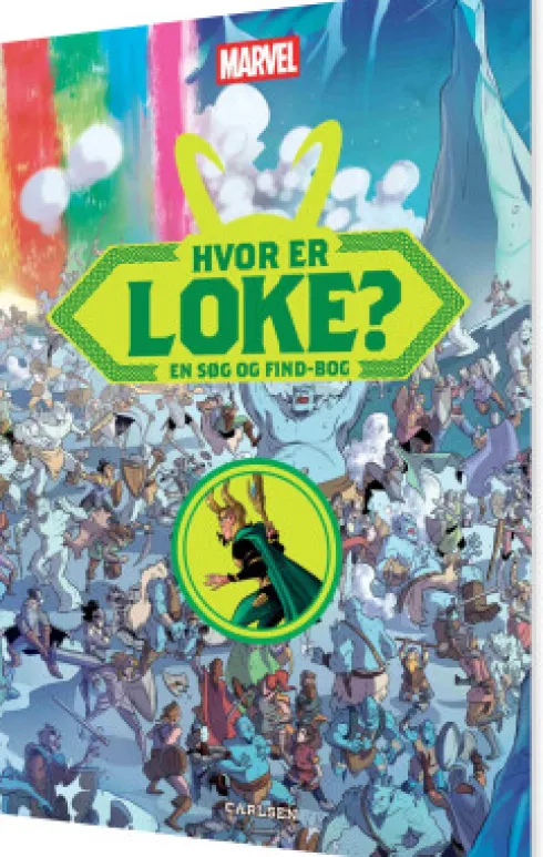 Hvor Er Loke? En Søg Og Find-Bog