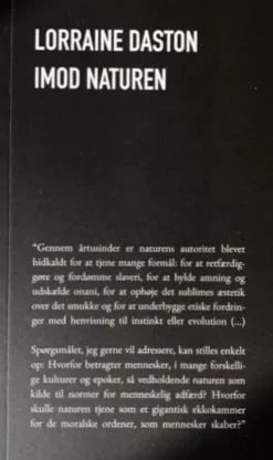 Imod Naturen