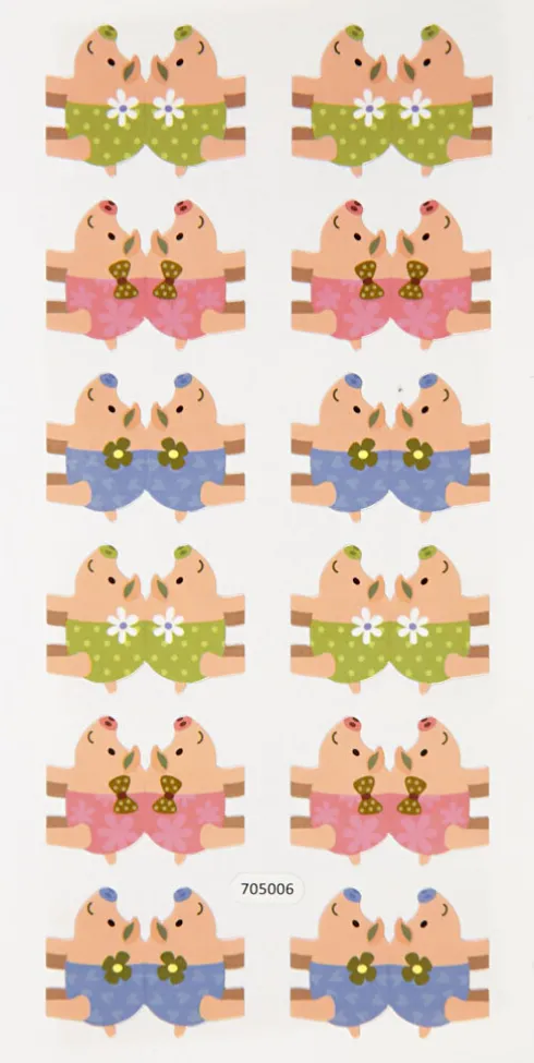 Index Stickers - Bogmærke Klistermærker - 10 Pakker