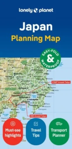 Japan Planning Map - Lonely Planet