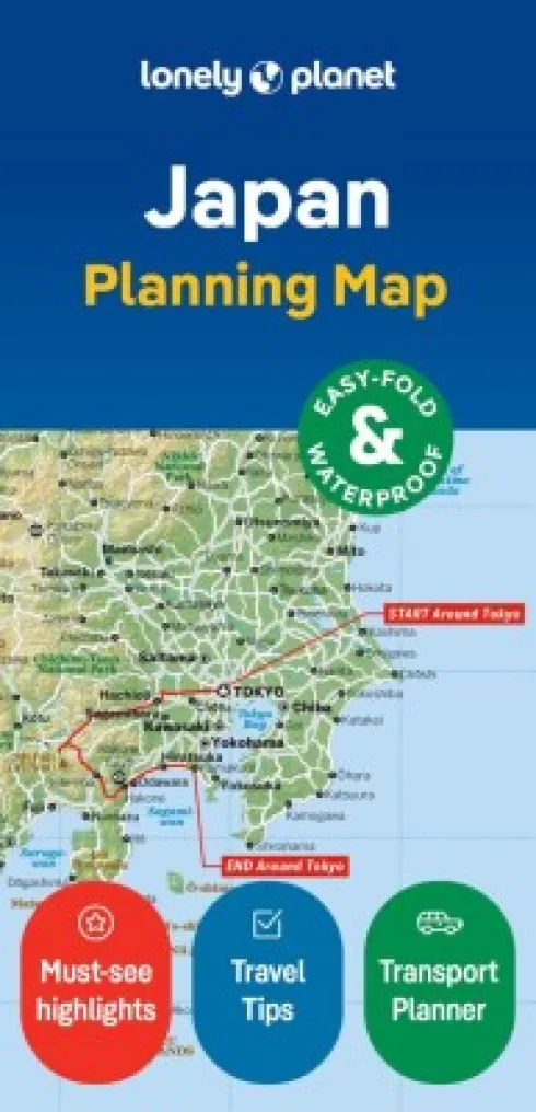 Japan Planning Map - Lonely Planet