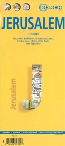 Jerusalem - Borch Maps