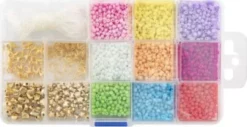 Joya - Bead Set - DIY Smykkesæt - Perler I Kasse Inkl. Tråd