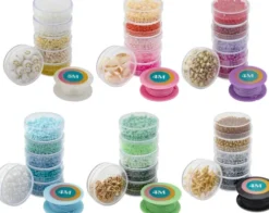 Joya - Chic Bead & Accessory Kit - Rocailles Perler Smykkesæt