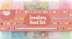 Joya - Jewellery Bead Set - DIY Smykkesæt - 15 Perler Og Tråd