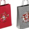 Julegavepose - Crazy Santa - Assorteret - 34X25X8,5 CM