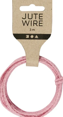 Jutesnor - Tykkelse 2-4 MM - Pink - 3 M