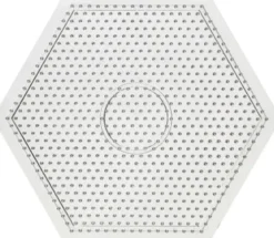 6 Kantet Perleplade - Hexagon - Medium - 15X15 CM - 10 Stk
