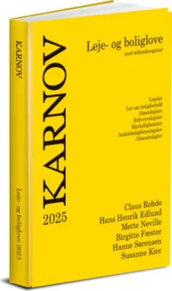 Karnov Leje- Og Boliglove 2025