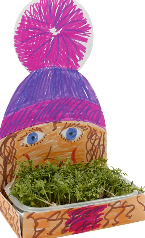 Karsebakke-Figur - Krop - H 20 CM - Hvid - 6 Sæt
