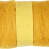 Kartet Uld - Gul - 100 G
