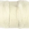 Kartet Uld - Hvid - 100 G