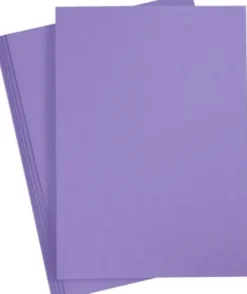 Karton - A3 - 180 G - Lilla - 25 Ark
