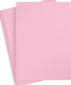Karton - A3 - 180 G - Lys Pink - 25 Ark