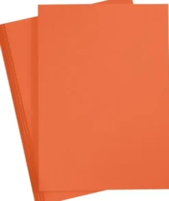 Karton - A3 - 180 G - Orange - 25 Ark