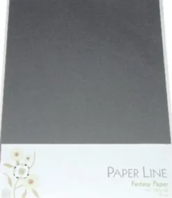 Karton - A4 - Grå - 10 Ark - 180 G - Fantasy Paper - Paper Line