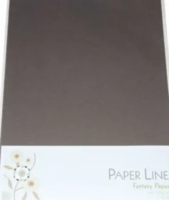 Karton - A4 - Grå - 10 Ark - 180 G - Fantasy Paper - Paper Line