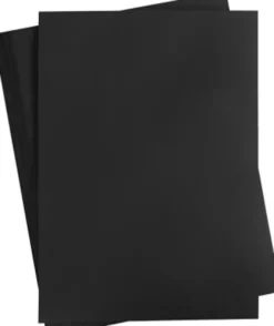 Karton - A2 - 180 G - Sort - 100 Ark