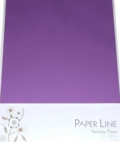 Karton - A4 - Lilla - 10 Ark - 180 G - Fantasy Paper - Paper Line