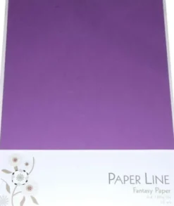 Karton - A4 - Lilla - 10 Ark - 180 G - Fantasy Paper - Paper Line