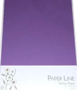 Karton - A4 - Lilla - 10 Ark - 180 G - Fantasy Paper - Paper Line