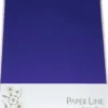 Karton - A4 - Mørkeblå - 10 Ark - 180 G - Fantasy Paper - Paper Line