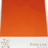 Karton - A4 - Mørkeorange - 10 Ark - 180 G - Fantasy Paper - Paper Line