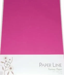 Karton - A4 - Pink - 10 Ark - 180 G - Fantasy Paper - Paper Line