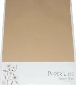 Karton - A4 - Sand - 10 Ark - 180 G - Fantasy Paper - Paper Line